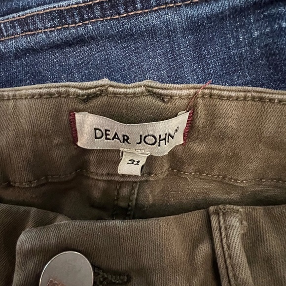 Dear John Olive Green Chinos - Picture 2 of 2